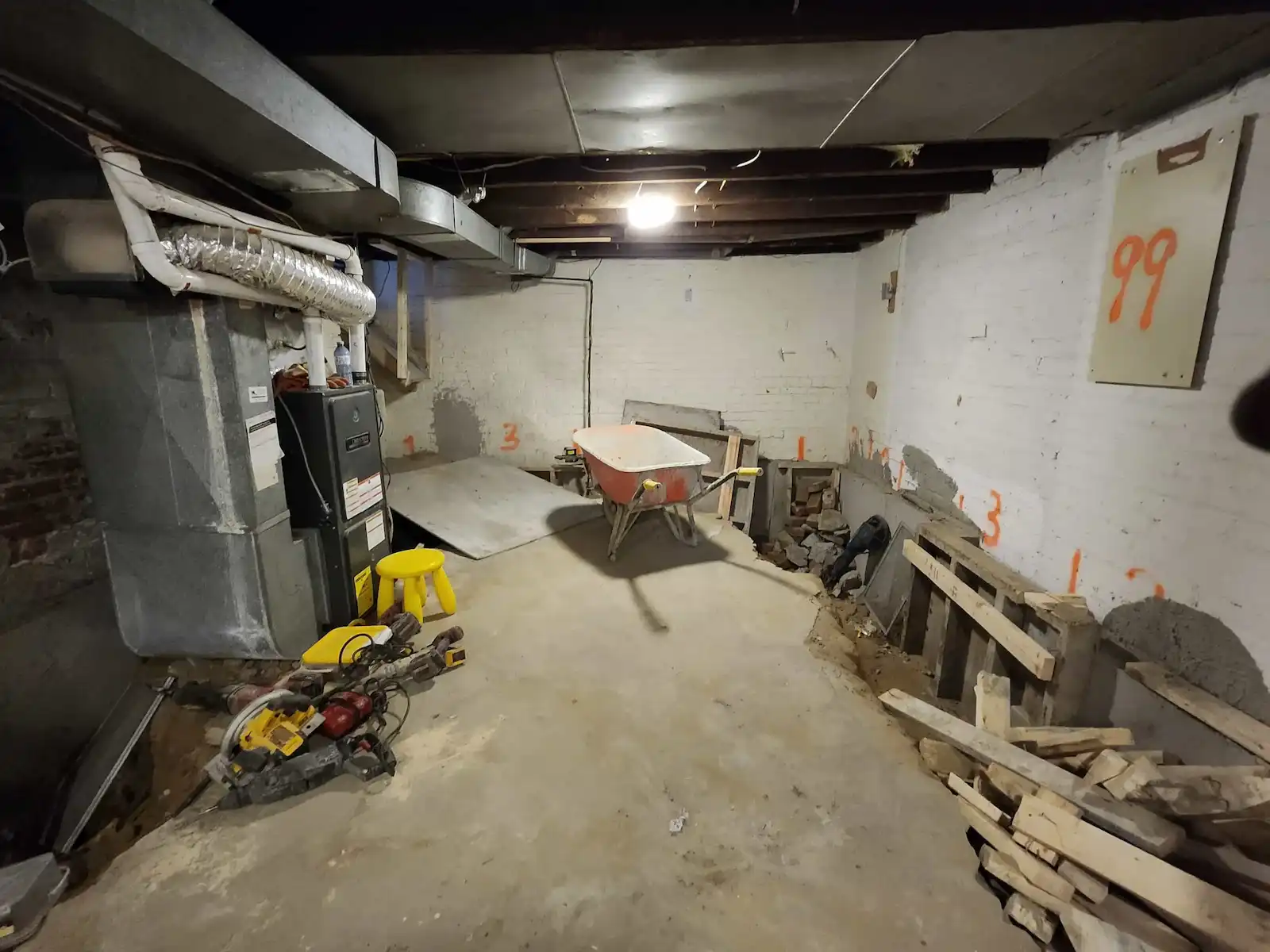 Underpinning project in Richmond Hill | EV Constructions