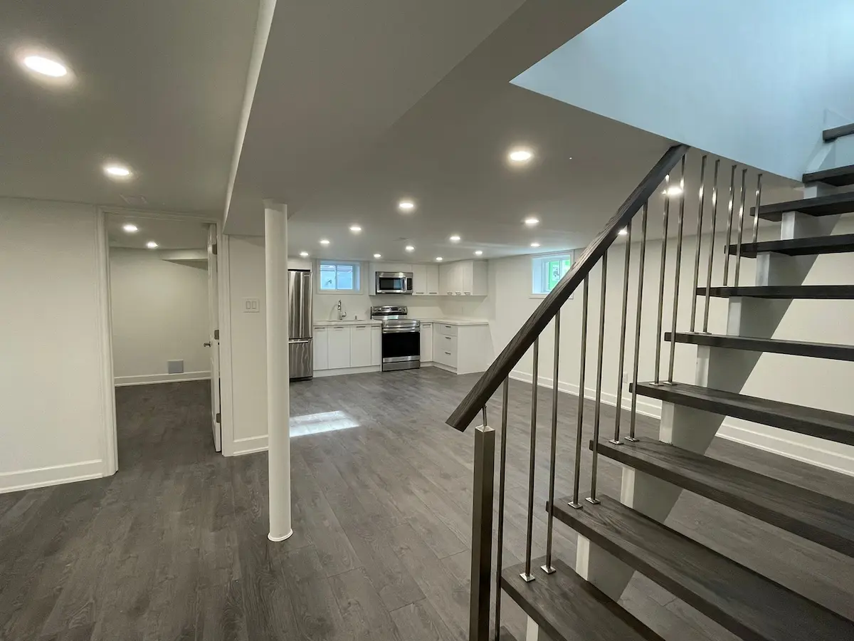 Basements Finishing project in Richmond Hill | EV Constructions